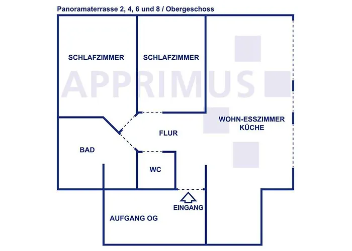 Apprimus - Waldsee Panoramaterrasse 8 Og アパート *